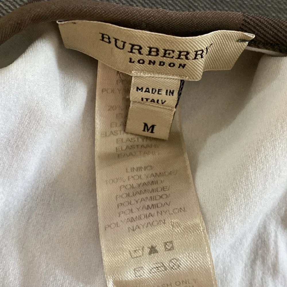 Burberry bikini size Medium olive/cream - Picture 5 of 9